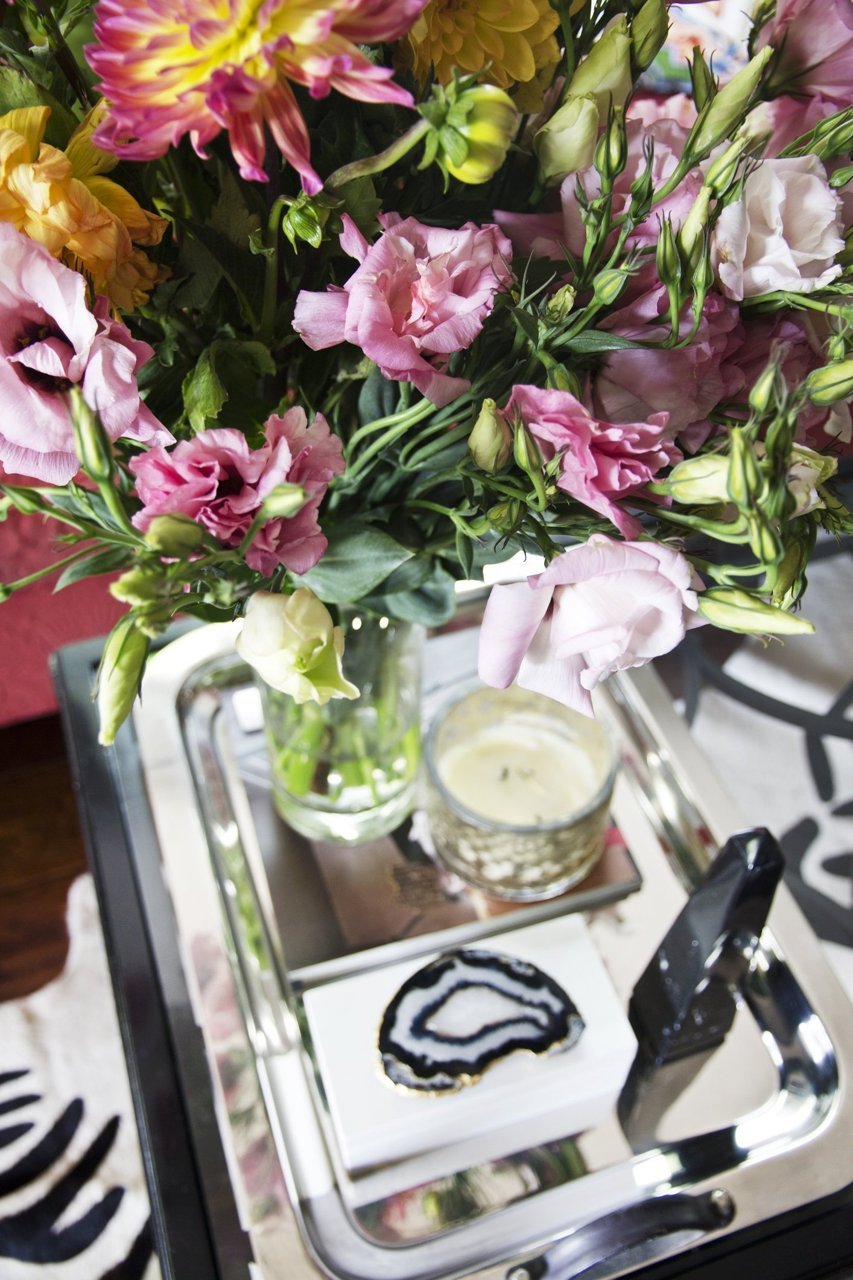 détail décoration d'intérieur table