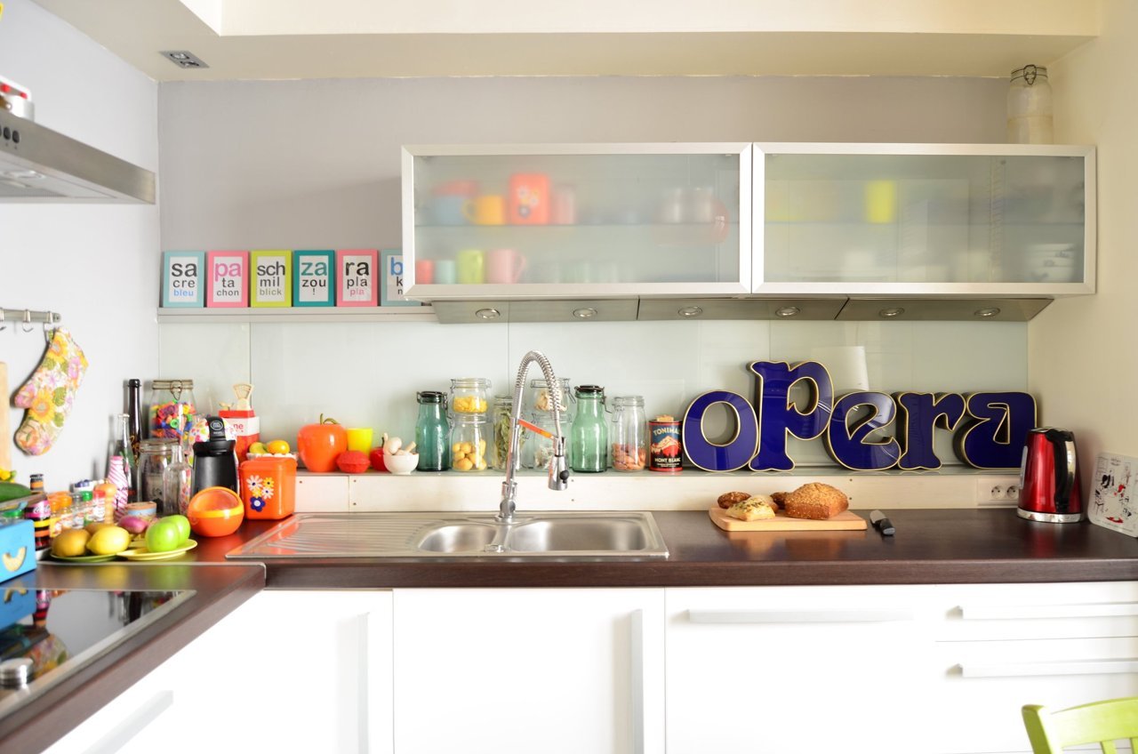 jolie déco cuisine visite appartement