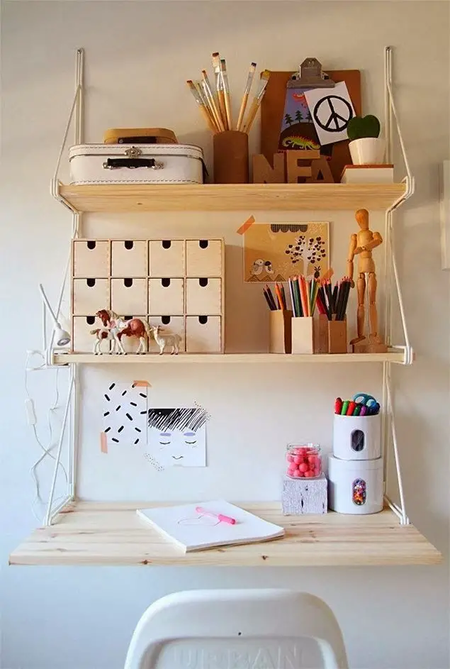 diy chambre creer un petit bureau