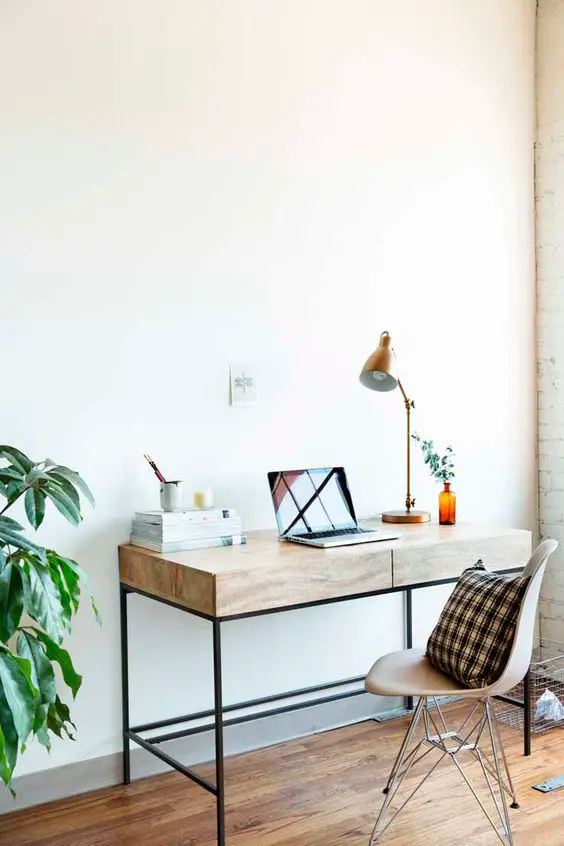 inspiration minimaliste bureau espace de travail