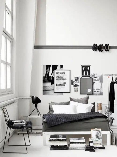deco-chambre-blanc-et-gris-contemporain