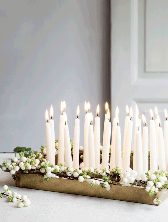 deco-noel-table-chemin-de-table-bougies