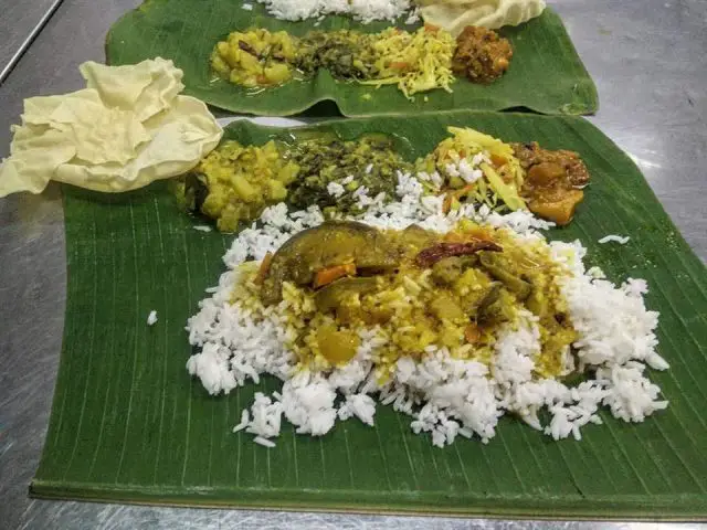banana leaf nourriture indienne malaisie