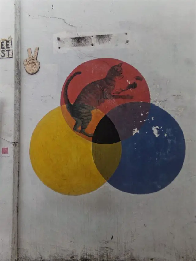 chat street art penang contemporain