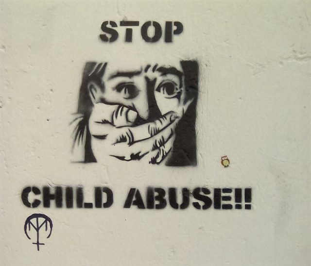 streetart message enfant georgetown vie nomade