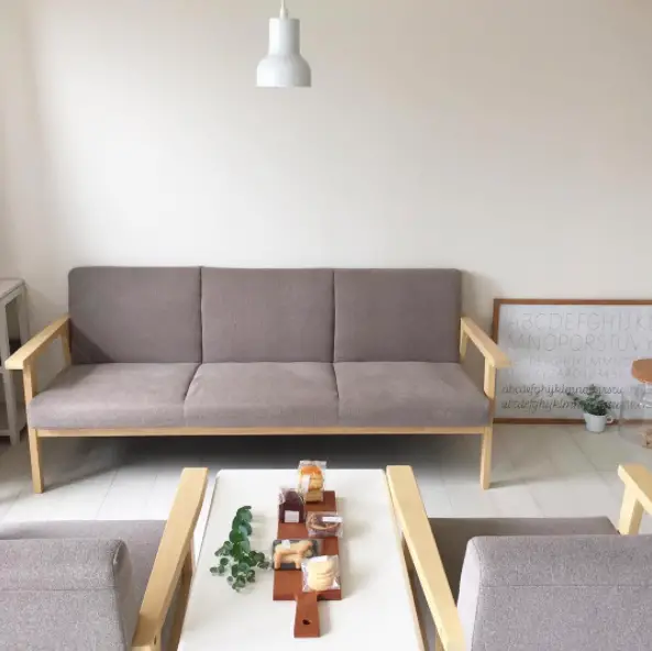 deco salon minimaliste japon mobilier