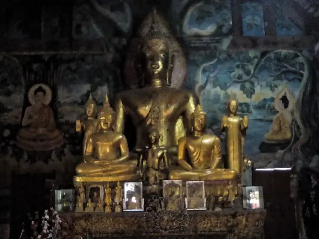 bouddha luang prabang temple laos