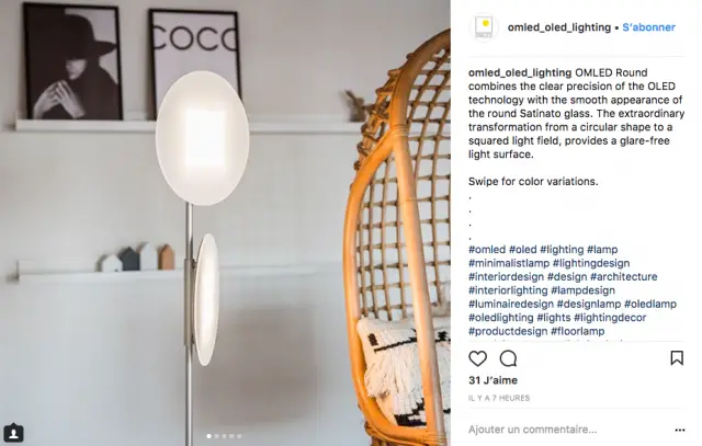 deco lampadaire design sobre instagram