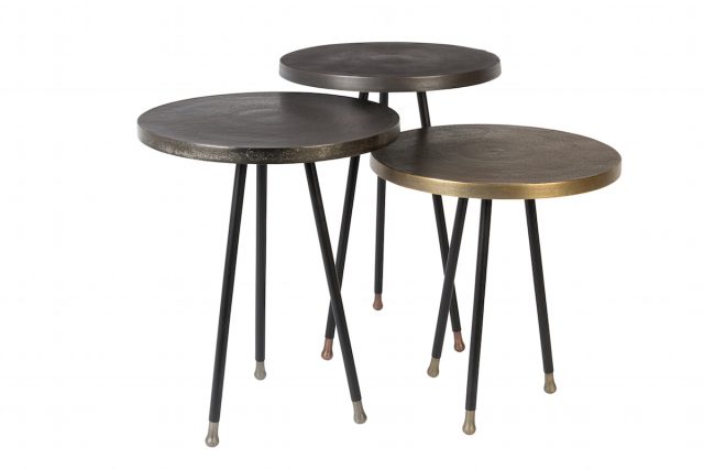 table gigogne appoint metal tendance deco