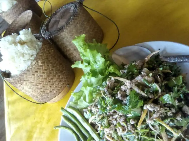 lap plat traditionnel laos riz gluant
