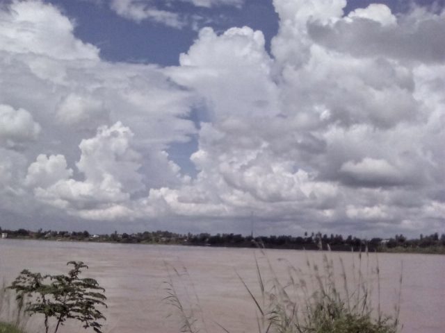 thailande nong khai mekong paysage