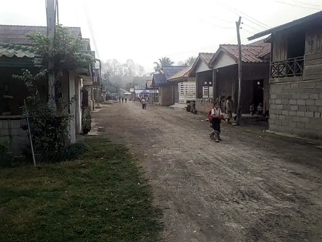 vie petit village laos