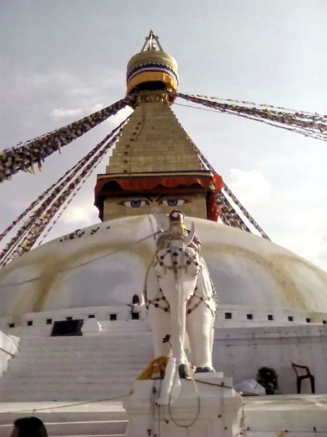 bouddanath stupa nepal visite voyage
