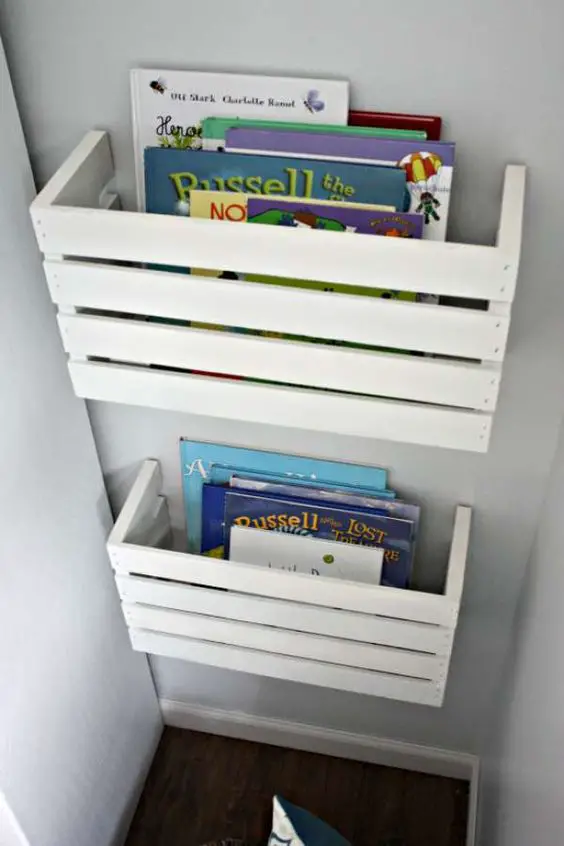 chambre enfant bibliotheque adaptee