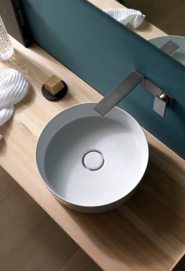 petite vasque ronde salle de bain