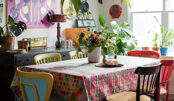 déco salle à manger bohème chic idées inspirations