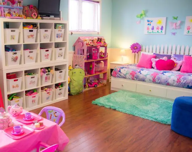 rangement chambre petite fille