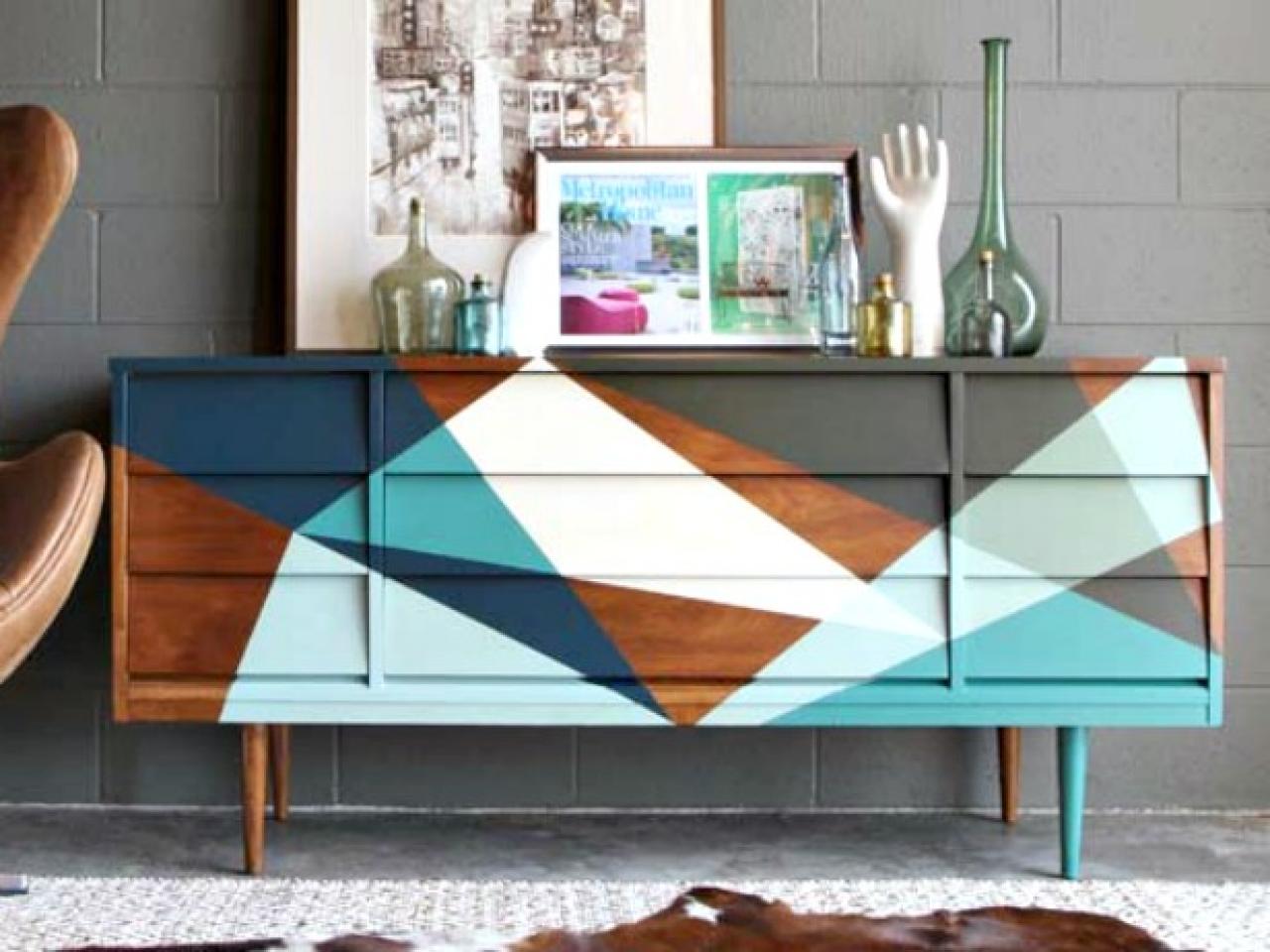 peinture buffet idee diy