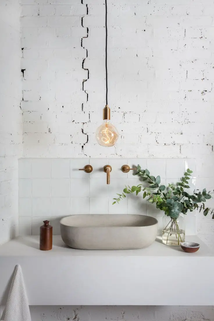inspiration salle de bain minimaliste