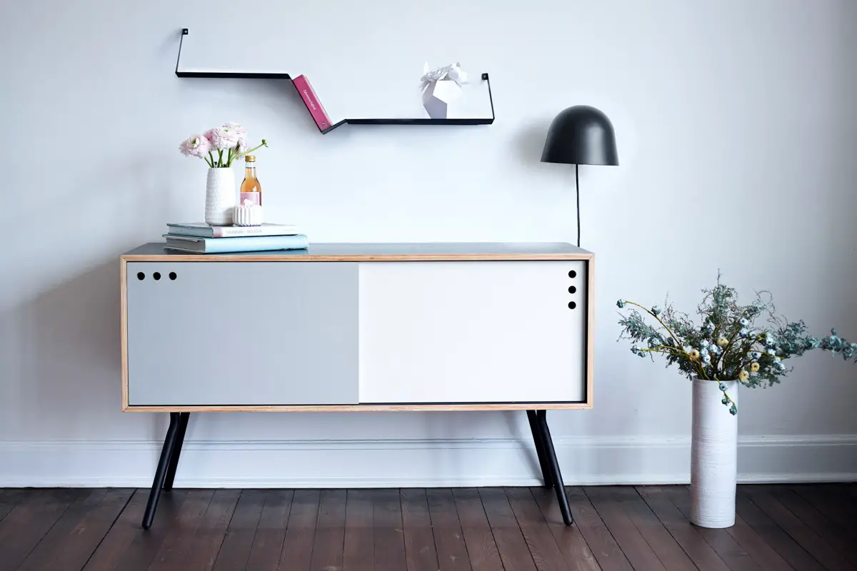 meuble nordique minimaliste