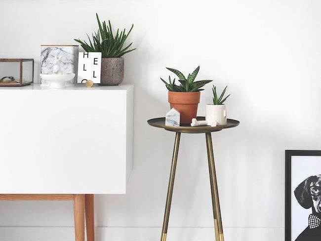 slow interieur petit meuble appoint minimaliste