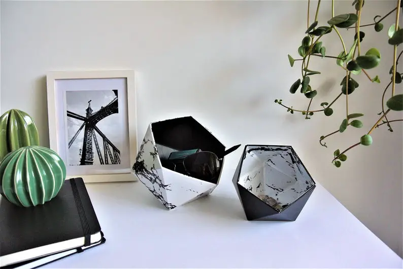 boite origami deco marbre boite origami deco marbre