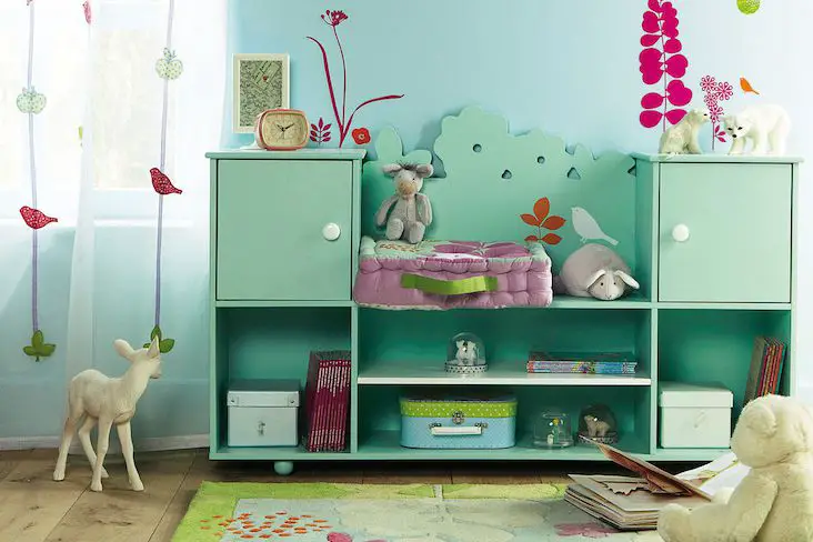 enfant deco rangement affaire scolaire