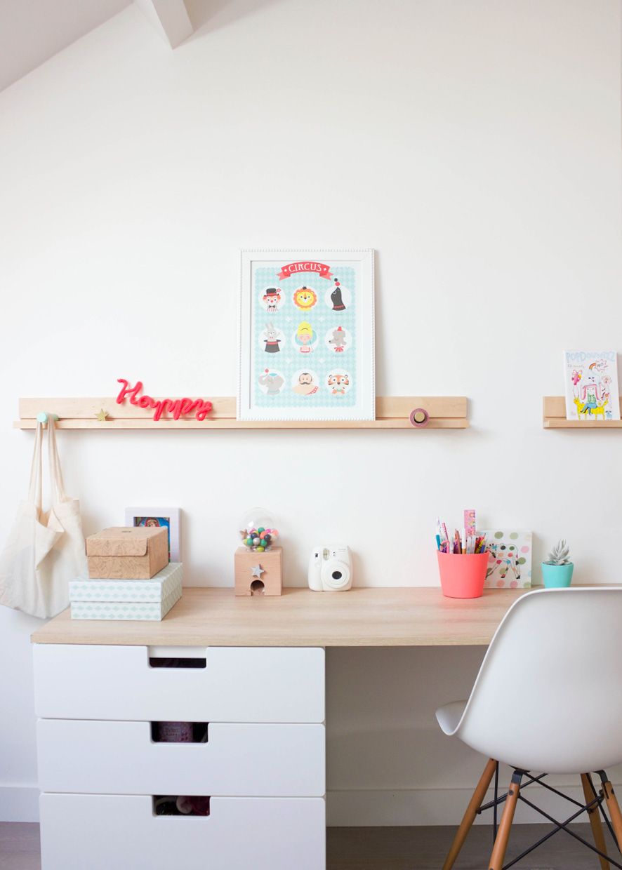 enfant rangement ecole bureau deco