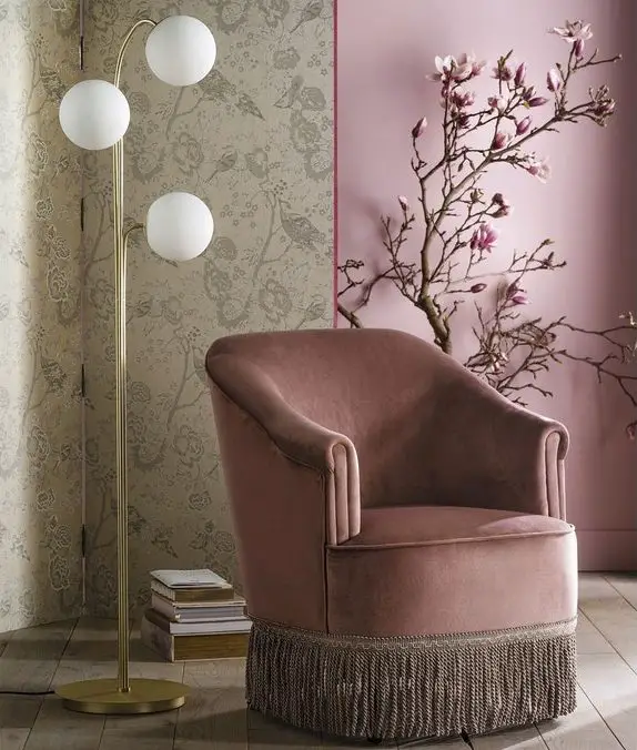 style modern glam lampadaire feminin et elegant