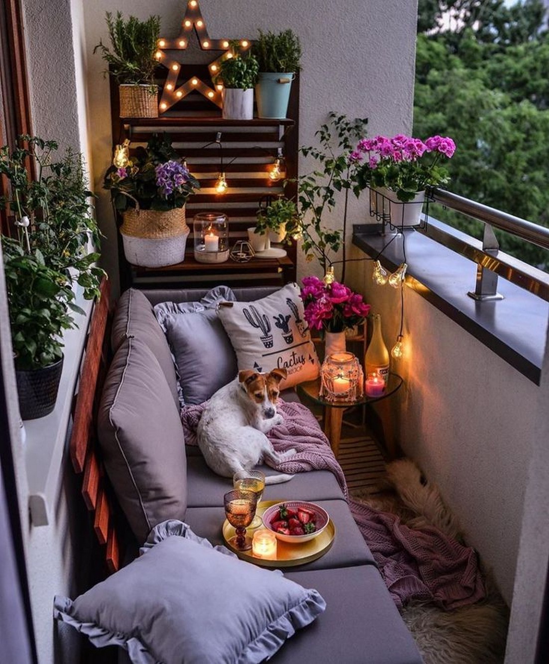 balcon deco mobilier canape