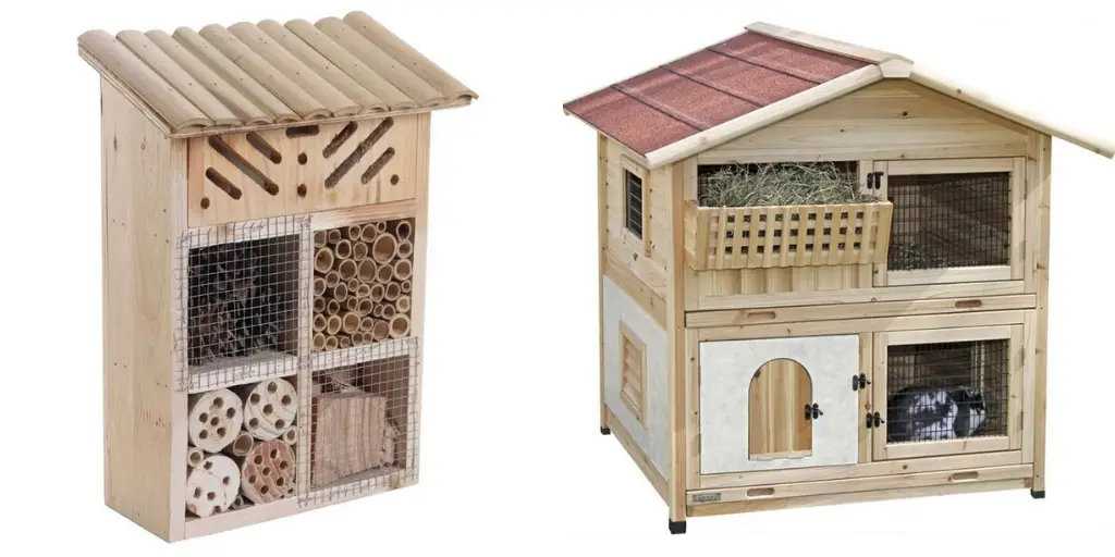 ambiance jardin naturel maisonnette insecte animaux