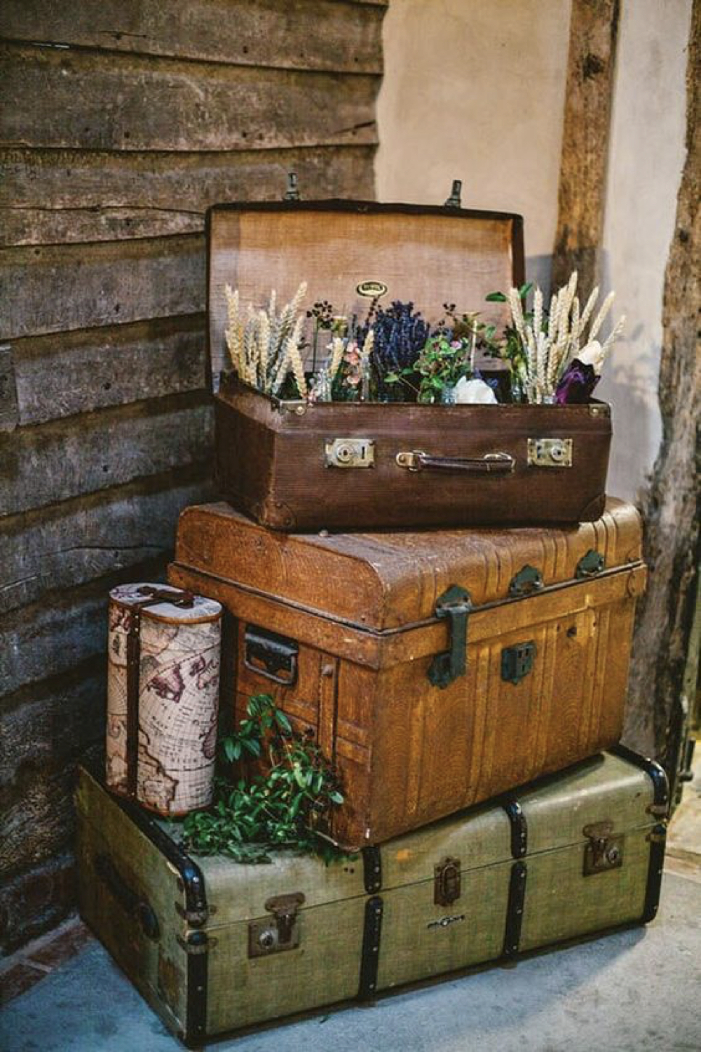 deco brocante valise ancienne recup 3