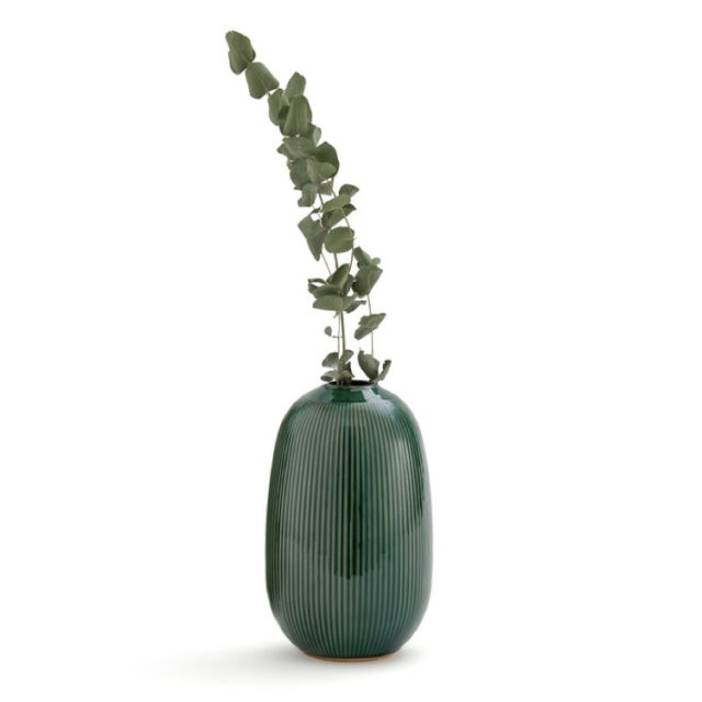 intérieur style nature vase elegant vert