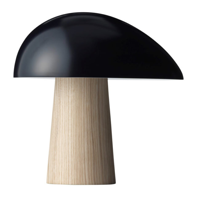 style nature lampe design noir et bois