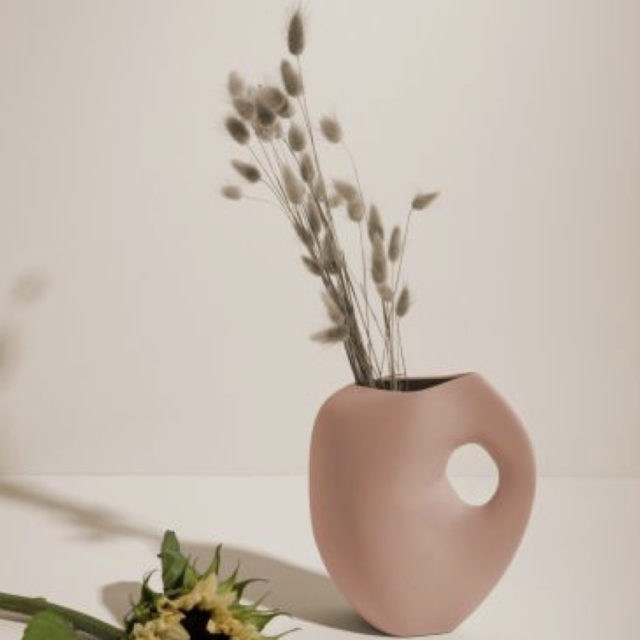 intérieur style naturel vase design terracotta