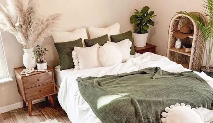 idee deco chambre slow accessoire linge de lit