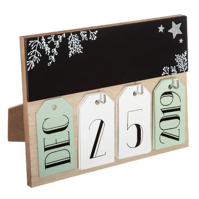 calendrier avent deco sans cadeau