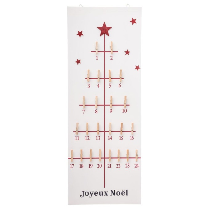 calendrier avent deco pochette cadeau