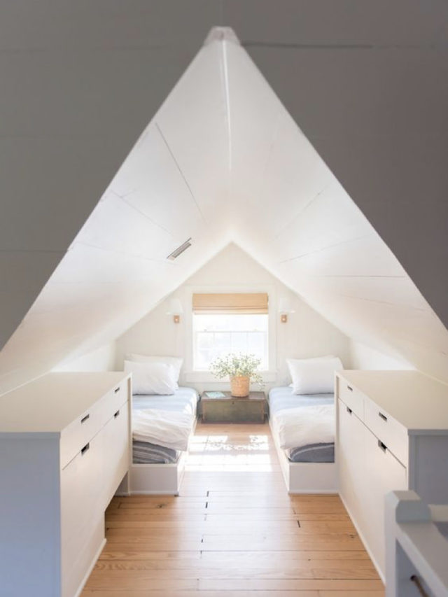 combles aménagement chambre ado exemple double petit espace sous toiture