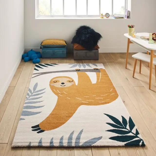 deco chambre enfant ecoresponsable tapis made in Belgique