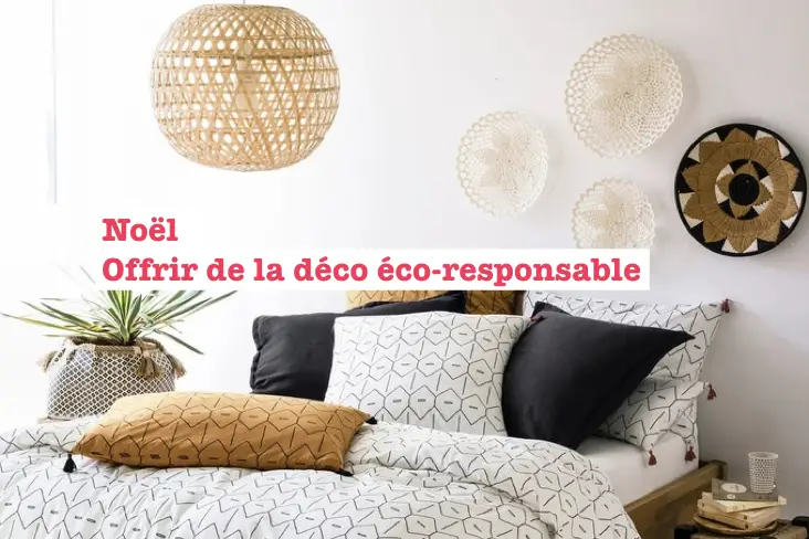 deco eco responsable cadeau noel La Redoute