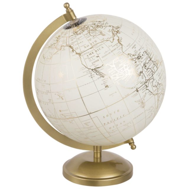 noel cadeau deco 1e appart maisons du monde globe terrestre decoratif