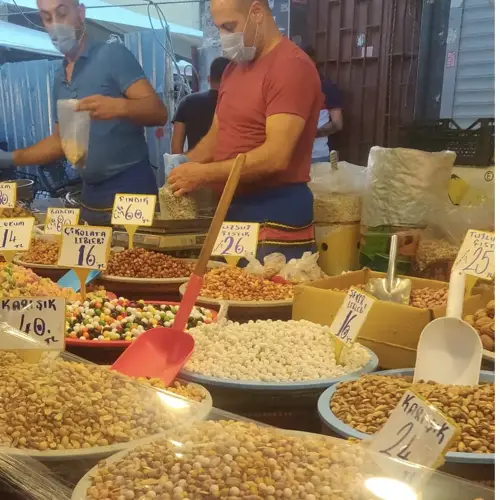 voyage en turquie on mange quoi marché local fruits secs
