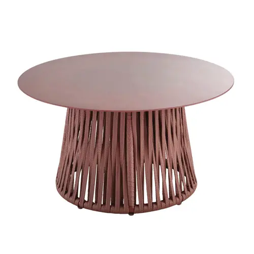 accessoire deco terracotta association gris table basse couleur terracotta