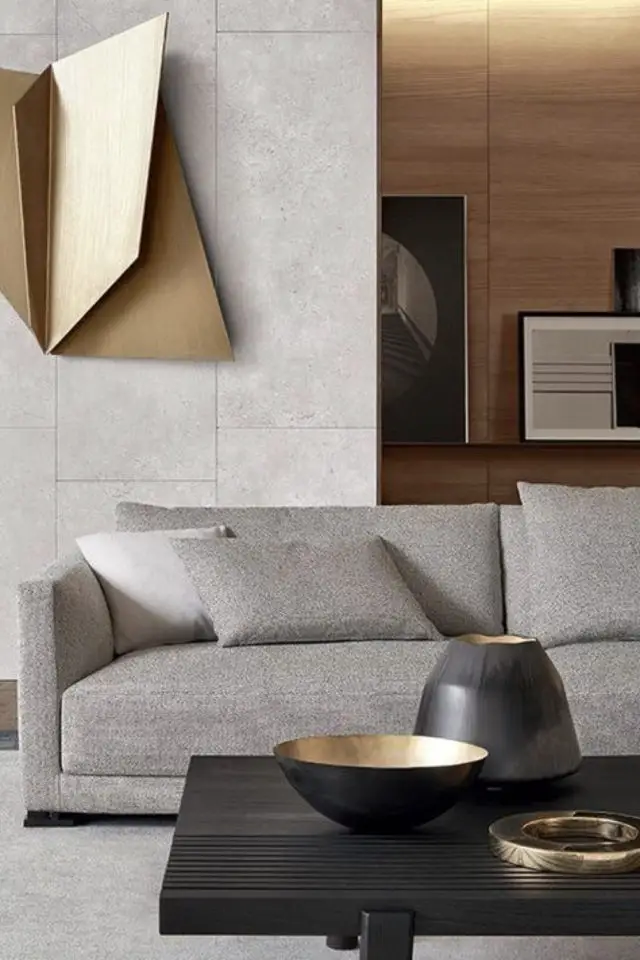 deco gris clair exemple ambiance design et élégante canapé gris clair 