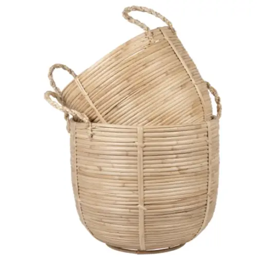 decoration petit prix maisons du monde soldes 2021 panier en fibre naturelle