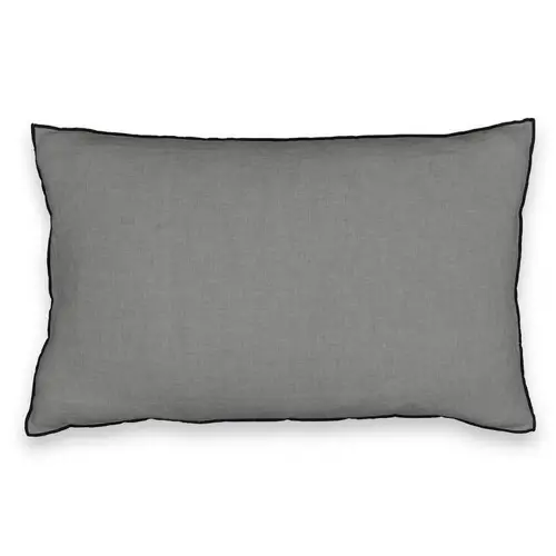 meuble deco petit prix la redoute soldes 2021 coussin rectangulaire gris en lin déco slow