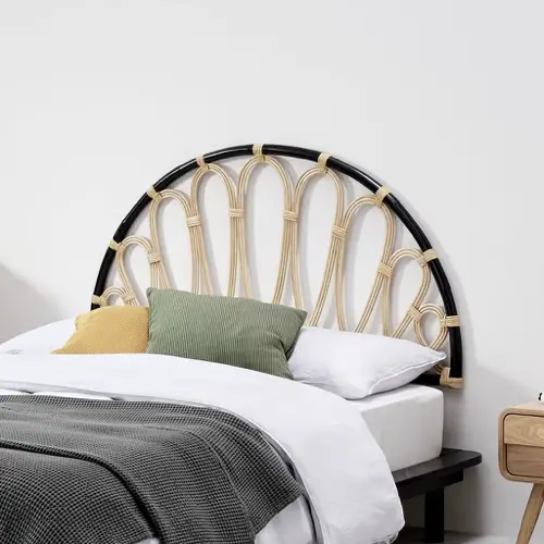 meuble moderne petit prix made soldes 2021 tête de lit en rotin