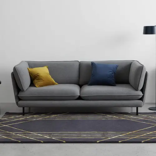 meuble moderne petit prix made soldes 2021 tapis style art déco bleu et or