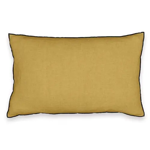 ou trouver housse coussin couleur pantone 2021 rectangulaire jaune safran